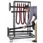 12 Piece Stanchion Storage Cart