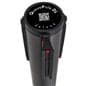These retractable belt stanchions have a QueuePole.Deluxe cartridge