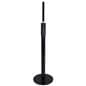Stanchion with LED sign holder has a slim profile 