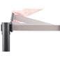 retractable barrier post