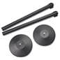 Retractable barrier post with easy assembly