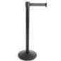 retractable barrier post