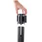 Retractable barrier stanchion stands 36 inches tall