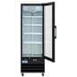 self-closing retail refrigerator