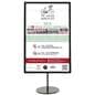 Black Portrait 11 x 17 Sign Holder