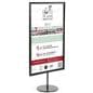 Black Portrait 11 x 17 Sign Holder 