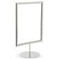 Chrome 8.5 x 11 Tabletop Sign Stand