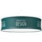 Hanging graphics with wrinkle free design 