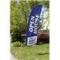 Outdoor OPEN HOUSE Blue Feather Flag