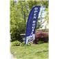 Outdoor OPEN HOUSE Vertical Blue Banner Flag