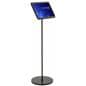 Front Loading 11 x 8.5 Black Snap Frame Stand