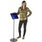 Advertising 11 x 8.5 Black Snap Frame Stand