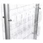 Adjustable acrylic floor brochure display stand with flexible layout