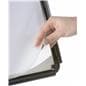 Protective Film 8.5 x 11 Black Snap Frame Stand