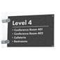 Hallway Door Sign w/ Slide-In Design