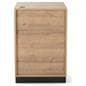Wood host stand made with FSC certified melamine 