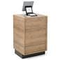 Wood host stand ships fully assembled