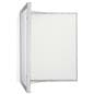  Locking poster board with swing open door