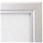 Locking poster board with sturdy construction