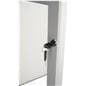 Locking poster frame with keys