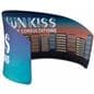 Sloped Exhibit Banner Stand for Trade Shows