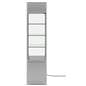 Light up retail tower with  16.5" shelf width