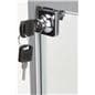 Light up retail tower with lock and keys