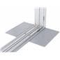 2-sided 8x10 silicone edge backdrop with powder coated steel supports