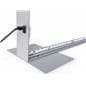 2-sided SEG fabric backlit wall with exterior power switch
