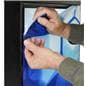Personalized backlit poster for SEGLCHCSG with silicone edges that fit into the aluminum frame