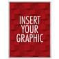 Locking poster holder for custom graphics