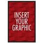 Locking poster holders for custom graphics