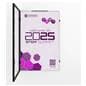 Locking poster holders with swing door