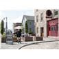 Chalkboard Display Fixture Sandwich Board for Outdoor Use