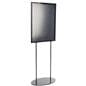 Metal Poster Stands For 22 x 28 Graphics (Black)