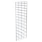 Slatgrid panel with chrome finish