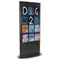 MDF Wood Slatwall Tower Literature Holder