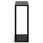 Slim tall side table with contemporary design