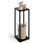 Slim tall side table with sturdy design