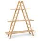 A-Frame shelf with stable design 