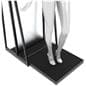 Garment display rack with 1 inch square tubing construction