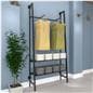 Wall mount a-frame outrigger adds style and sophistication to any store