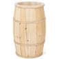Food grade cedar barrel made of natural solid cedar wood