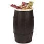 Food grade cedar barrel with 3.5 gallon capacity 