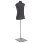Male mannequin body with flat base