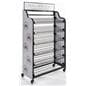Bakery bread rack signage for BAKCRT6WBK with full bleed graphics 