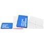 Printed cardboard platform riser with 5-sided flat pack design 