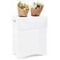 Retail flower display stands with no tool assembly