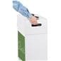 Commercial flower display stands with convenient handle cutouts