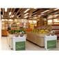 Commercial flower display stands with 30.5 inch tall floor standing design